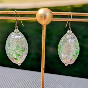 BREEZY LITTLE LANTERN GLASS EARRINGS   NOWT